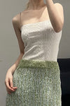 SWAYING/KNIT Silk Chain Camisole SW211SZ56 PS13